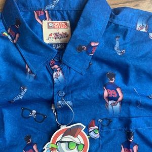 Major League Wild Thing RSVLTs Button up